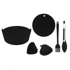 SET DE UTENSILIOS 6 PCS REDONDO CROIX NEGRO